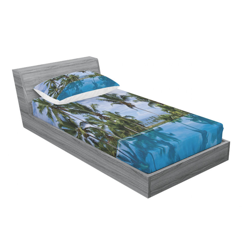 Microfiber Sheet Set, Twin XL Sheet Set with Fitted Sheet