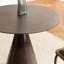 Annakate Round Metal Top Dining Table