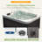 2-person Outdoor Hot Tub With 41 Water Jets And Digital Control System