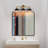 Mantasha 3-Light Dimmable Modern Black/Brass Vanity Light-336422627