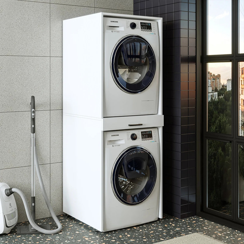 Duo Manufactured Wood Laundry Room Organiser