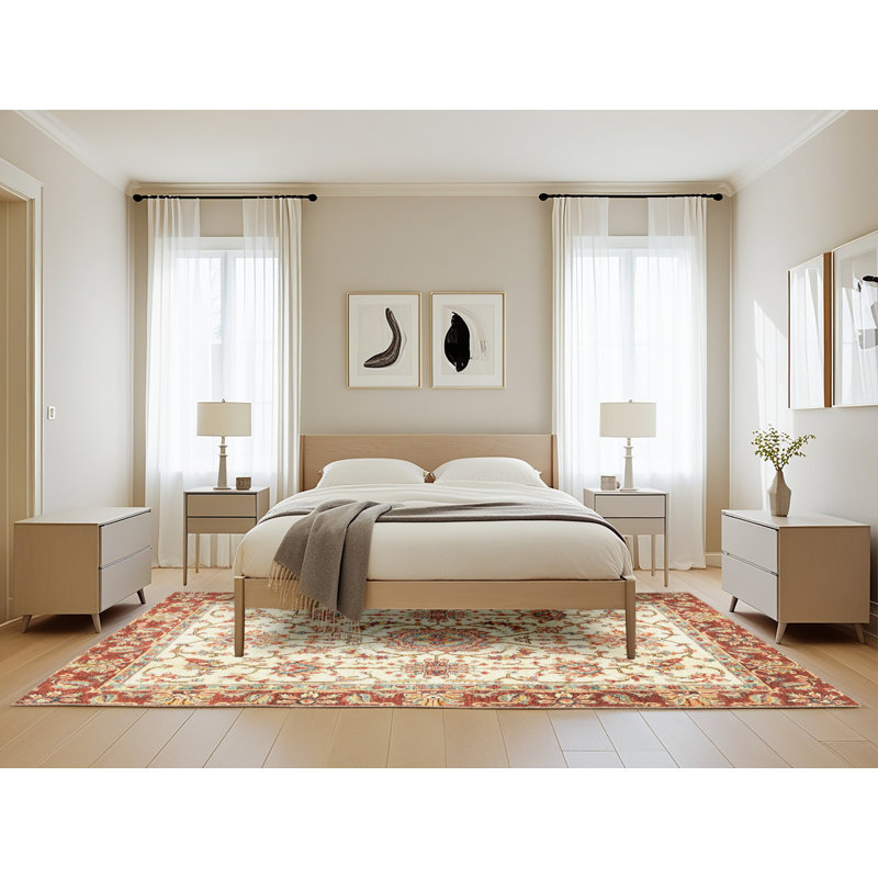 Tapis abstrait moderne 3162, Rectangle de 5 pi x 8 pi