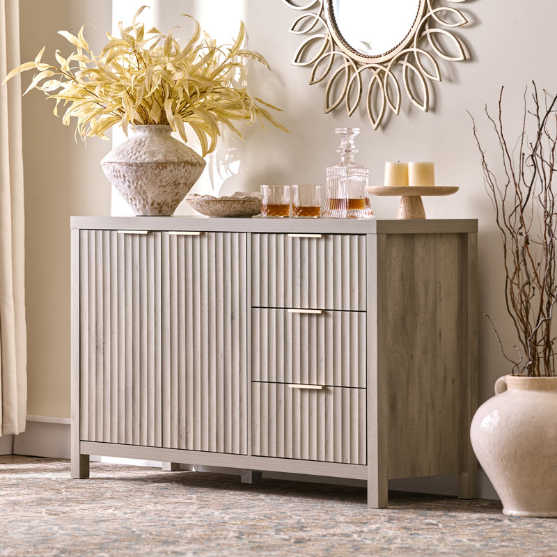 119cm Sideboard, Greige Oak