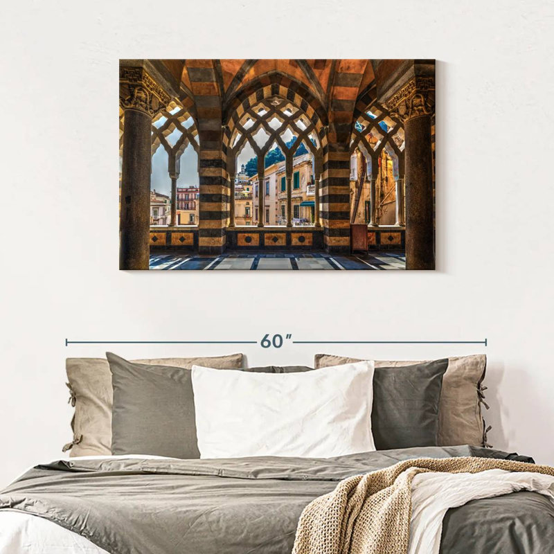 Adella, Italie, cathédrale d'Amalfi, H 30 po x l 45 po