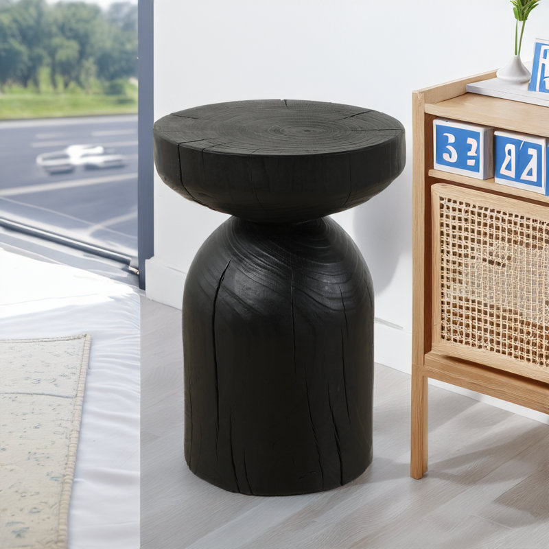 Delford Solid Wood End Table