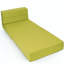 Fauteuil à billes convertible Graciela: canapé-lit simple transformable avec matelas en mousse à mémoire de forme-2125996466