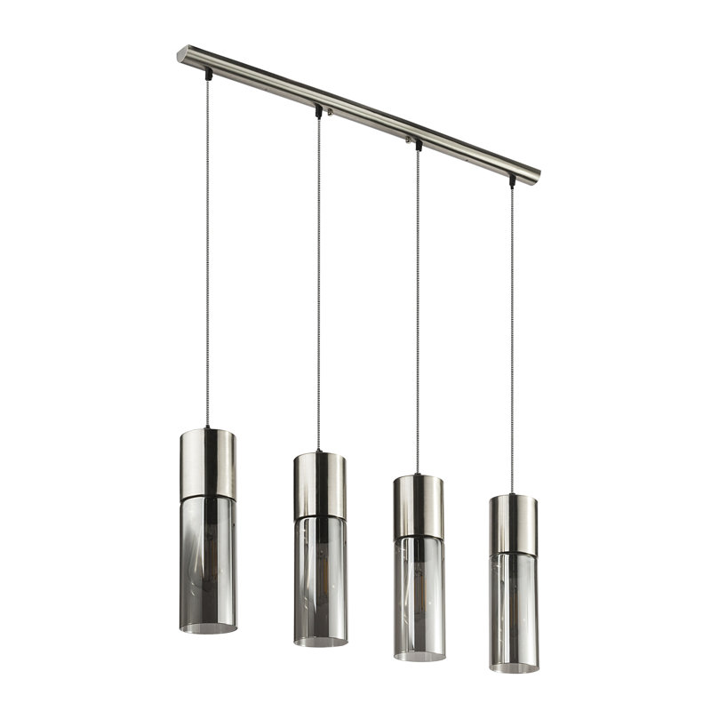Abdullah 4 - Light Kitchen Island Pendant, Grey