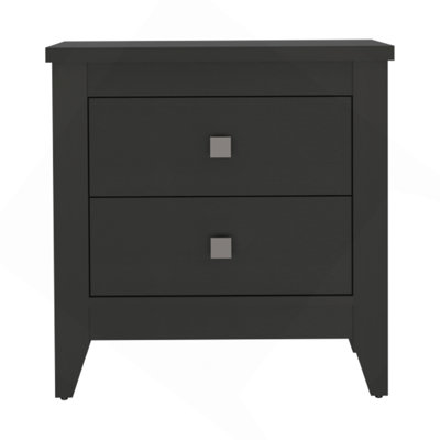 2-Drawer Nightstand Wenge