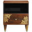 40cm W Solid Wood Bedside Table