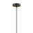 Bitto 1 - Light Satin Black Kitchen Island Pendant