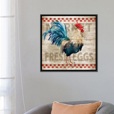 «Morning Eggs» par Conrad Knutsen, impression sur toile tendue sur châssis