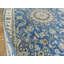Tapis oriental nain bleu en soie noué à la main 6 pi 4 po x 10 po 55A9C64CF9DE441CBA1BEA6F0BB27522