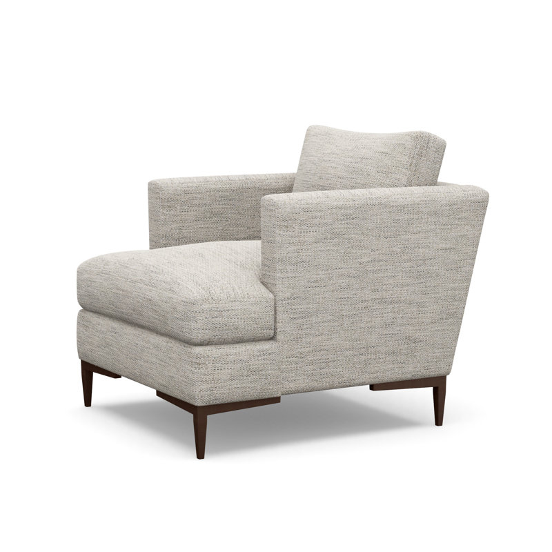 Aiden Accent Chair, Antique Bronze, Merino Porcelain (Performance fabric) 1360-96