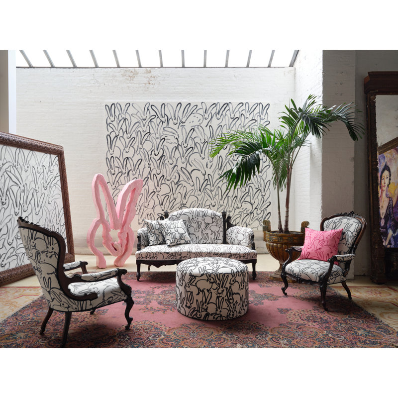 Hutch Crewel, Peony Pink