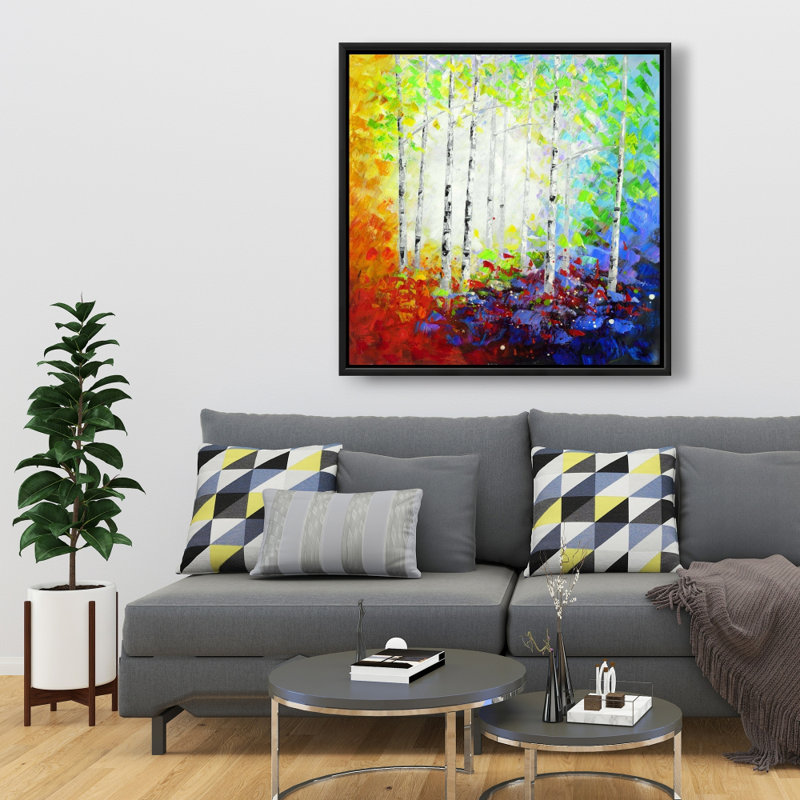 «Colorful Forest» sur toile