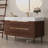 35.4" Farmhouse Free-standing Sintered Stone Bathroom Vanity with Undermount Sink