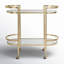 Birch Lane™ Chester Gold Bar Cart