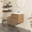 Meuble-lavabo mural 24 po avec lavabo flottant blanc Goodyo-1215093757