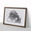 Thinker Monkey by Banksy - Framed Print-55769320-55769324