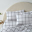 Ensemble de draps légers en mélange de coton brossé infroissable-319899729-305448913