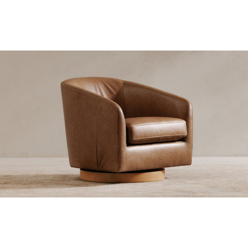 Johanna Swivel Barrel Chair