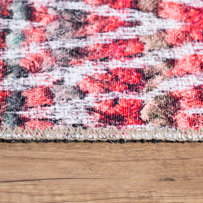Tapis 100% polyester de qualité supérieure, 6,9 x 10,2 pi | 1850 g / m², hauteur de poils de 0,2 po | Polyester recyclé dessous | Lavable à la machine à 30 ° C | Conception douce, durable et écologique pour les espaces de vie modernes