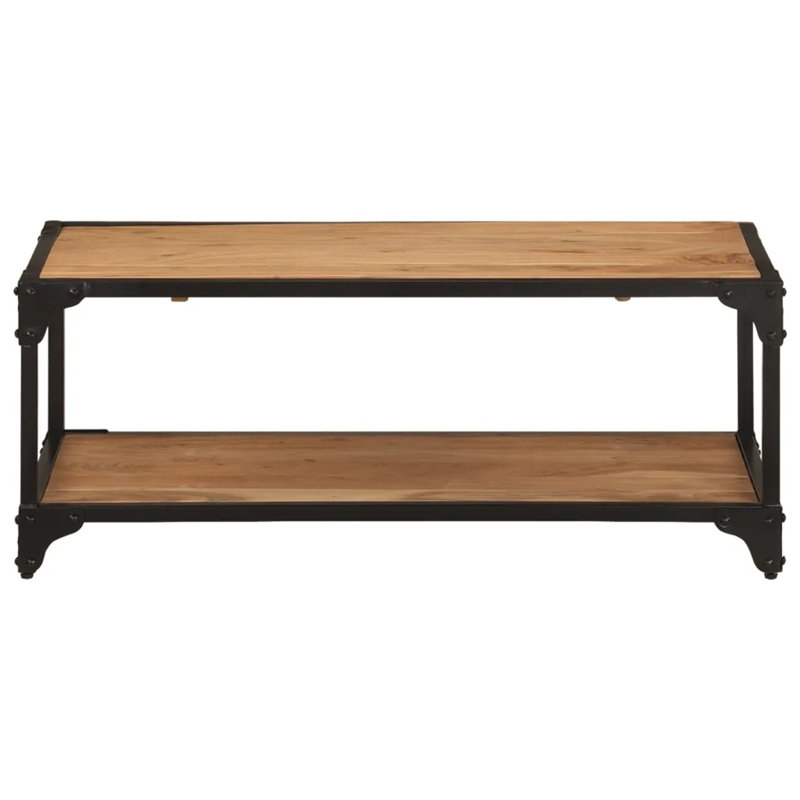 Apostol Floor Shelf Coffee Table with Storage