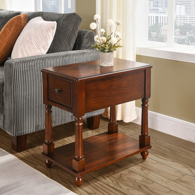 Side Table with Storage