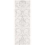 Hitchens Hand Tufted Wool And Cotton With Latex Ikat Rug