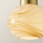 1 - Light Brushed Gold Pendant-24337574