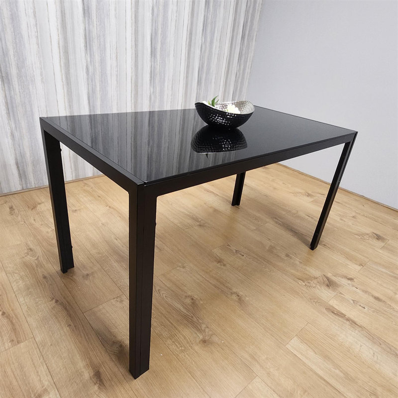 Glass Top Dining Table