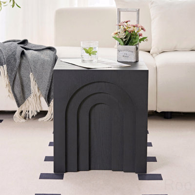 Petite table d'appoint carrée 15,74 po
