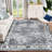 Large Area Rug -Machine Washable Floor Carpet, Non-Slip Foldable Velvet Rug, Low Pile Soft Vintage Printed Rug-1077794694
