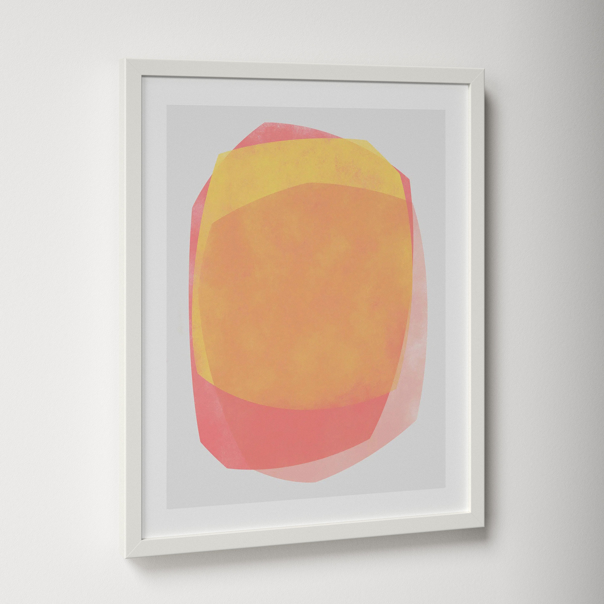Eclipse 2 by Jacques Pilon, White, 25" H x 20" W