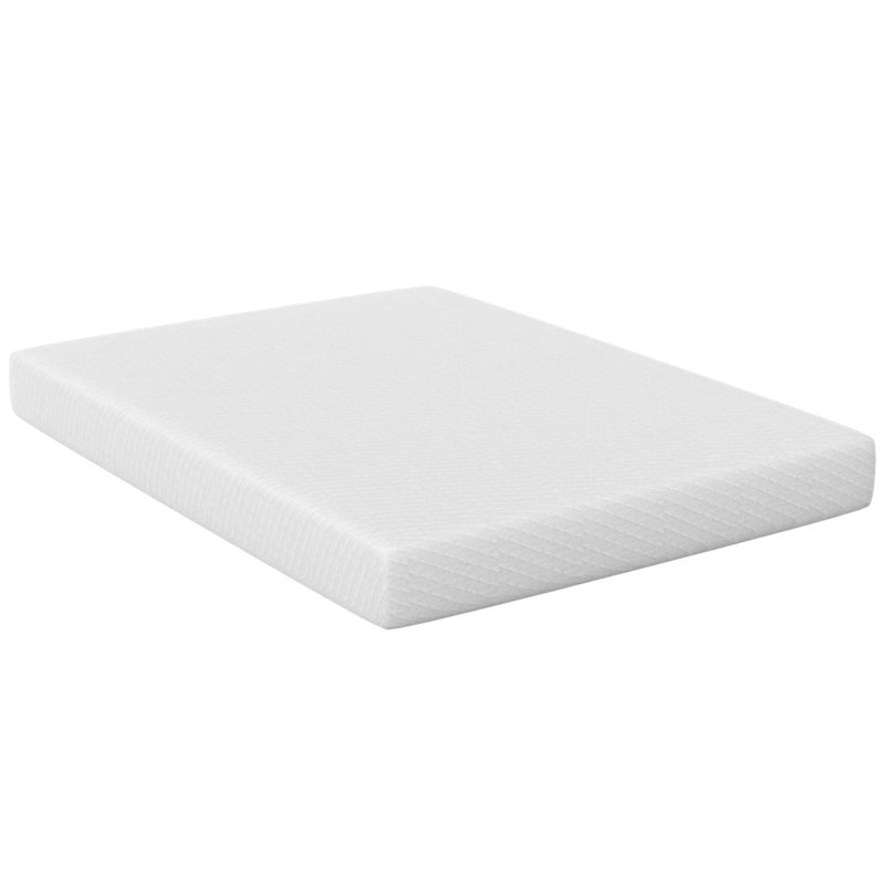 10" Gel Memory Foam Mattress Breathable Cover Medium Firmness, Full