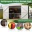 8 X 6 Ft Metal Outdoor Storage Shed Snap-On Structures