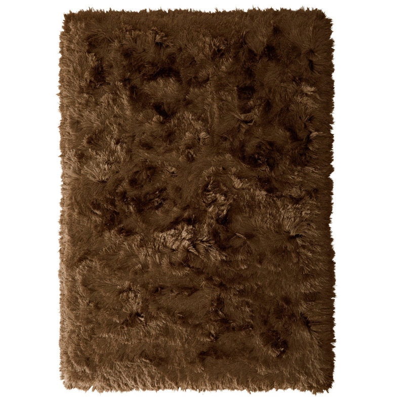 Glamour Deluxe Mocha Rug, Rectangle 200 x 290 cm