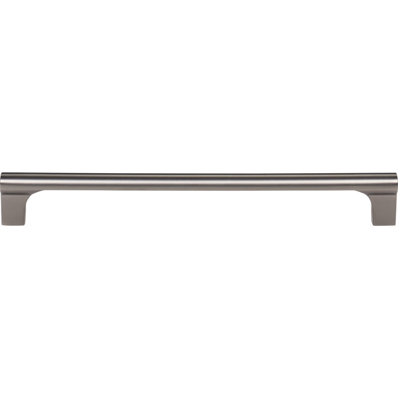 Modern Brushed Nickel Cabinet Handle with Mounting Hardware