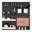 Pegboard Combination Kit 11 x 11" Plastic Pegboard Wall Organizer-1335087426