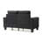 Vegas Upholstered 58'' Loveseat-90754379