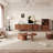 71"  Modern Wooden TV Stand Media Console with 4 Large Storage Cabinets