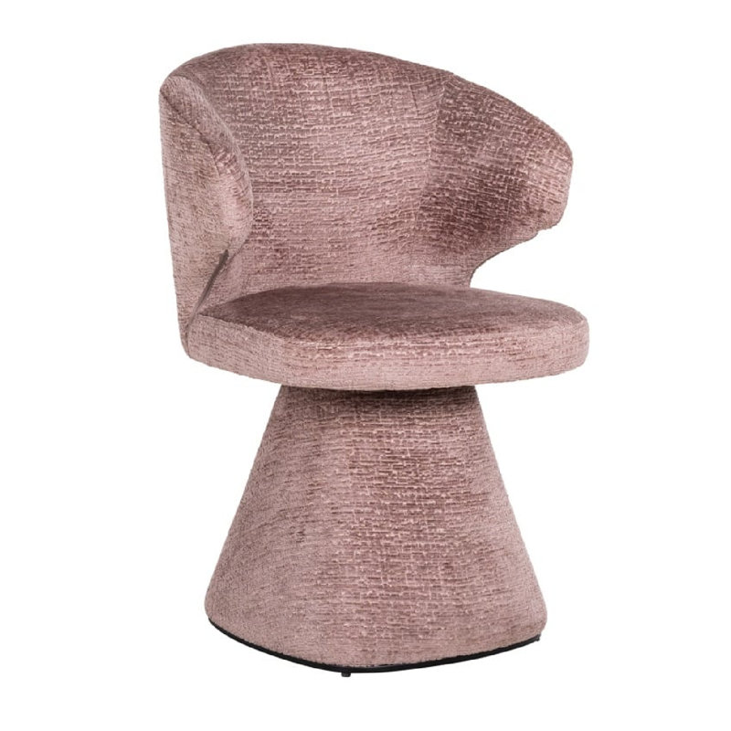 Chaise d'appoint d'appoint de 24 po de largeur, Rose
