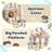 Altero Carpet 36'' H Cat Tree Platforms and Condos Included-925092522