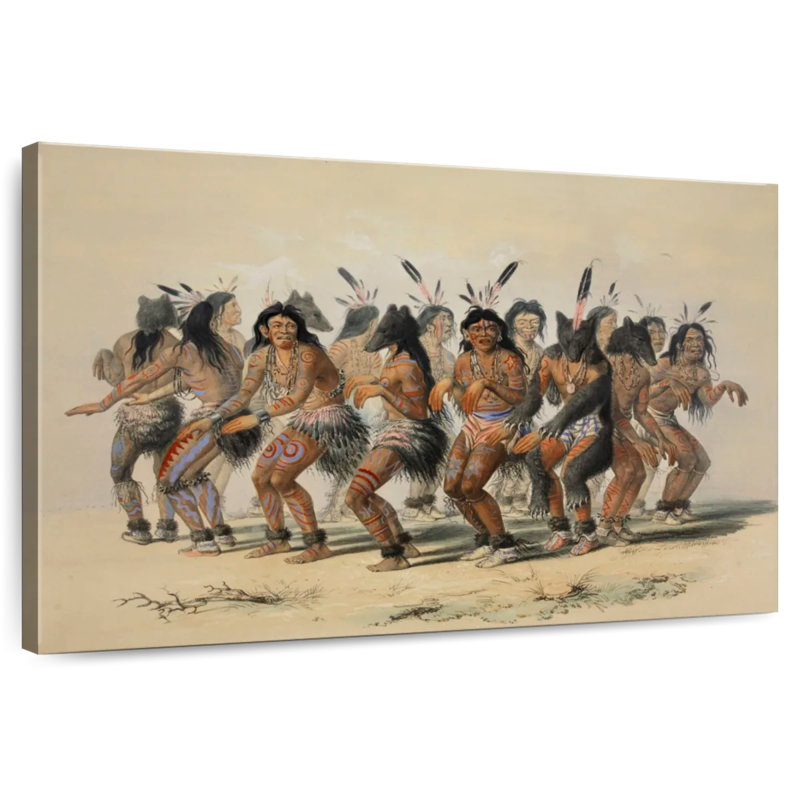 Lelar The Bear Dance 1845, 34" H x 51" W