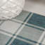 Tapis turquoise / crème intérieur / extérieur Sabine-711419440