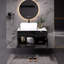 Petit meuble-lavabo flottant simple 31,5 pouces avec lavabo