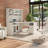 Alzbeta Piece Configurable Executive Desk Office Set