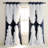 Blackout Curtains With Sheer Ruffles - Double Layer Window Drapes For Light Blocking, Noise Reduction, And Farmhouse Decor - Includes 2 Panels-436123936-436124113