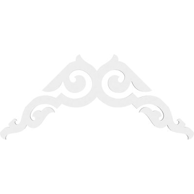 Rotherham Signature Urethane Gable Pediment, Primed Tan