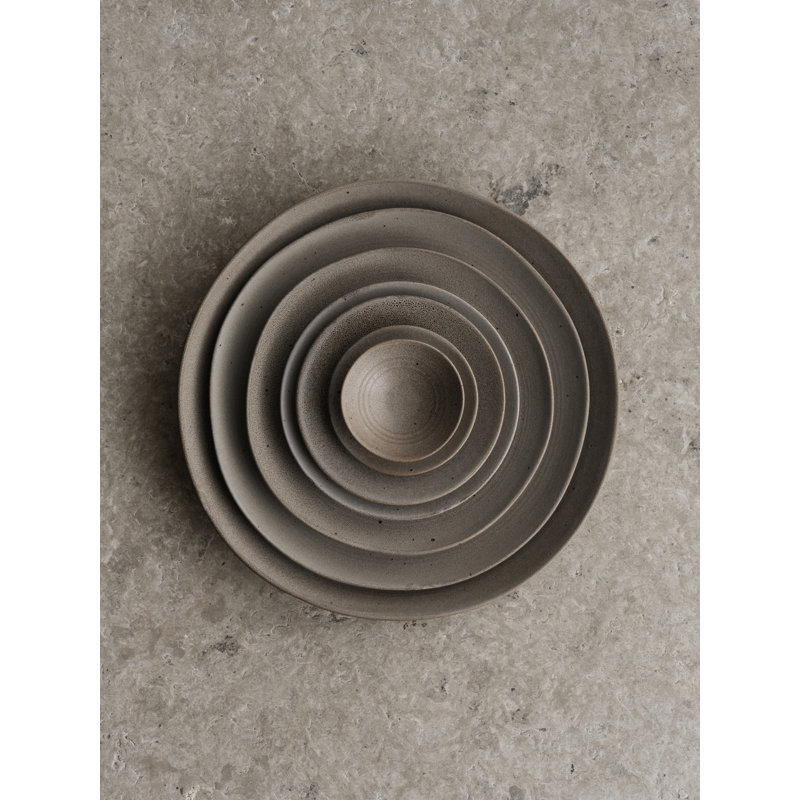 Kumi Ceramic Side Plate, Fungi